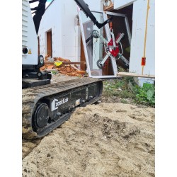 vákuová prísavka a pásový manipulátor