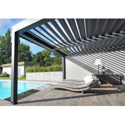 Bio pergola na stenu