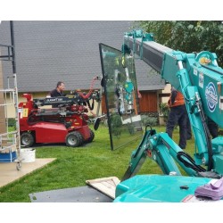 Minižeriav Maeda, vakuová prísavka kappel, vakuový manipulátor Glaslift