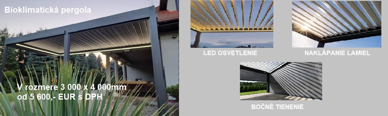 BIOKLIMATICKÁ PEGOLA